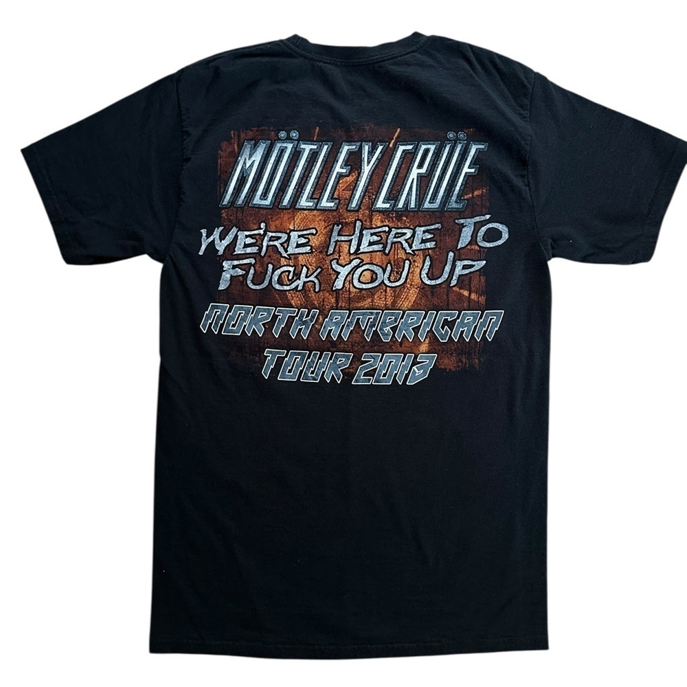 Mötley Crüe 2013 North American Tour T-Shirt Small - Picture 4 of 7